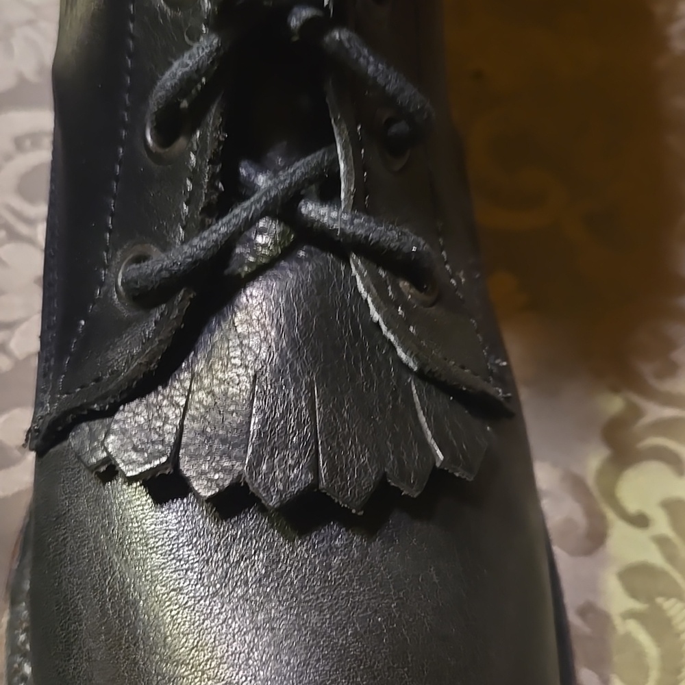 Vintage Shoe Company Kiltie Riding Boot - Picture 9 of 15